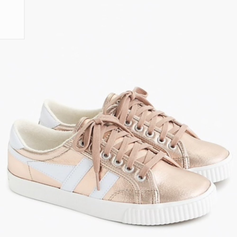 J. Crew Gola Rose Gold Sneakers